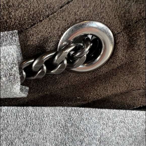 Rebecca Minkoff Edie Bucket Crossbody With Fringe, Porcini - Picture 9 of 15